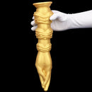 7.28in 9.84in 13.38in Premium Silicone Soft Fist Hands Big Sex Dildo