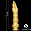 7.28in 9.84in 13.38in Premium Silicone Soft Fist Hands Big Sex Dildo