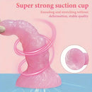7.28in Confetti Silicone Soft G Spot Anal Dildo For Anal Sex Expansion
