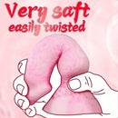 7.28in Dog Knot Women Men Realistic Silicone Animal Fantasy Dildo