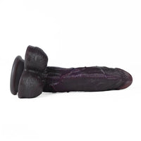 7.28in Dual Density Silicone Soft Real Dildo Unisex Adult Pleasure Toy