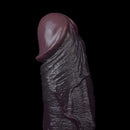 7.28in Dual Density Silicone Soft Real Dildo Unisex Adult Pleasure Toy
