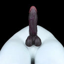 7.28in Dual Density Silicone Soft Real Dildo Unisex Adult Pleasure Toy