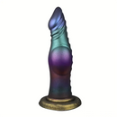 7.28in Fantasy Monster Dog Knot Silicone Soft Cock Dildo For Prostate G Spot