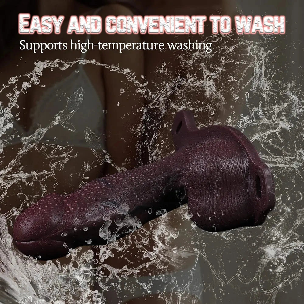 7.28in Hollow Strap on Real Dildo Highquality Beginnerfriendly Cock Toy