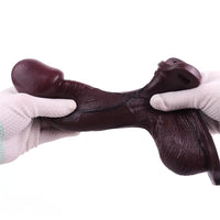 7.28in Hollow Strap on Real Dildo Highquality Beginnerfriendly Cock Toy