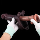 7.28in Hollow Strap on Real Dildo Highquality Beginnerfriendly Cock Toy
