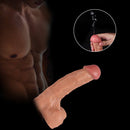 7.28in Lifelike Stimulating Blood Vessel Ejaculating Dildo With Sucker