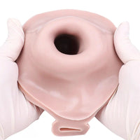 7.28in Lifelike Strap on Penis Extender Cock Sleeve Dildo For Vaginal G-Spot