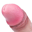 7.28in Lifelike Strap on Penis Extender Cock Sleeve Dildo For Vaginal G-Spot