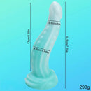7.28in Luminous Tentacle Silicone Soft Dildo For Women Men Fucking