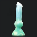 7.28in Monster Exotic Realistic Dog Silicone Soft Animal Real Dildo