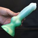 7.28in Monster Exotic Realistic Dog Silicone Soft Animal Real Dildo