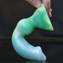 7.28in Monster Exotic Realistic Dog Silicone Soft Animal Real Dildo