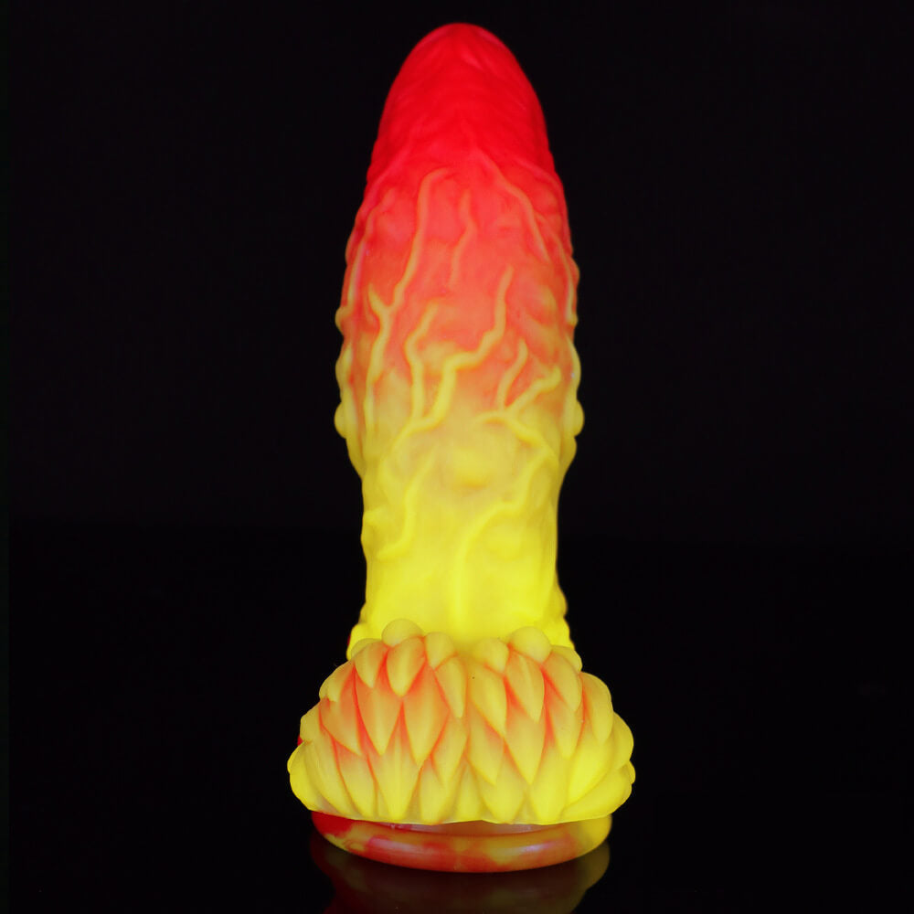 7.28in New Style Spiked Dragon Dildo Sex Toy Fantasy Sex Toy