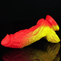 7.28in New Style Spiked Dragon Dildo Sex Toy Fantasy Sex Toy