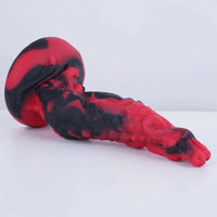 7.28in Pig Glans Silicone Soft Fantasy Dildo Adult Toy For Couples Sex