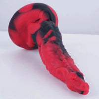 7.28in Pig Glans Silicone Soft Fantasy Dildo Adult Toy For Couples Sex