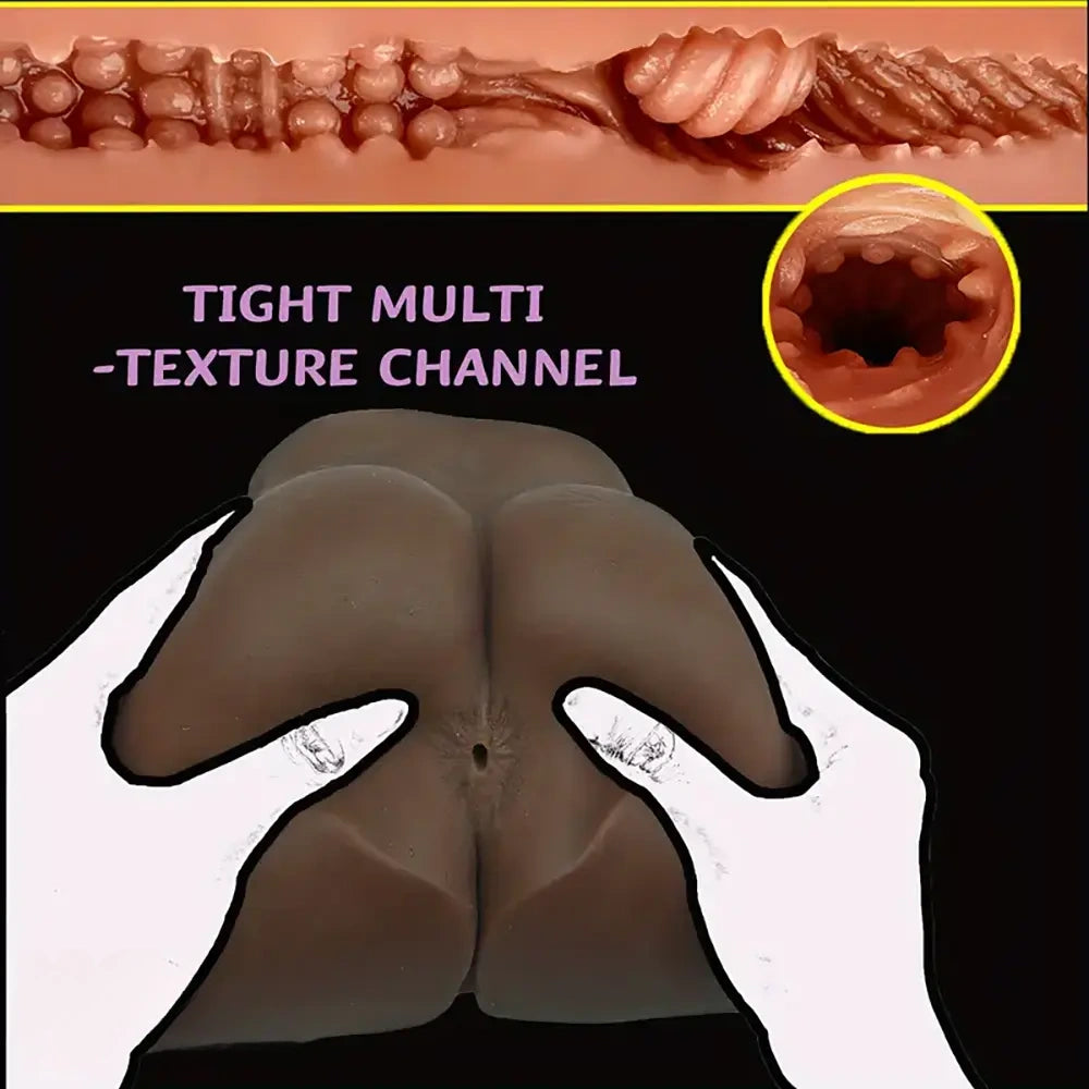 7.28in Real Dildo With 5.85lb Lifelike Body Sex Torso For Women Sex