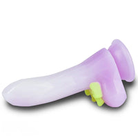 7.28in Silicone Fantasy Soft Dildo Hand-Free Adult Sex Toy For Women