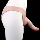 7.28in Silicone Ultra Elastic Harness Strap-On Dildo Panties Dildo