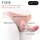 7.28in Silicone Ultra Elastic Harness Strap-On Dildo Panties Dildo