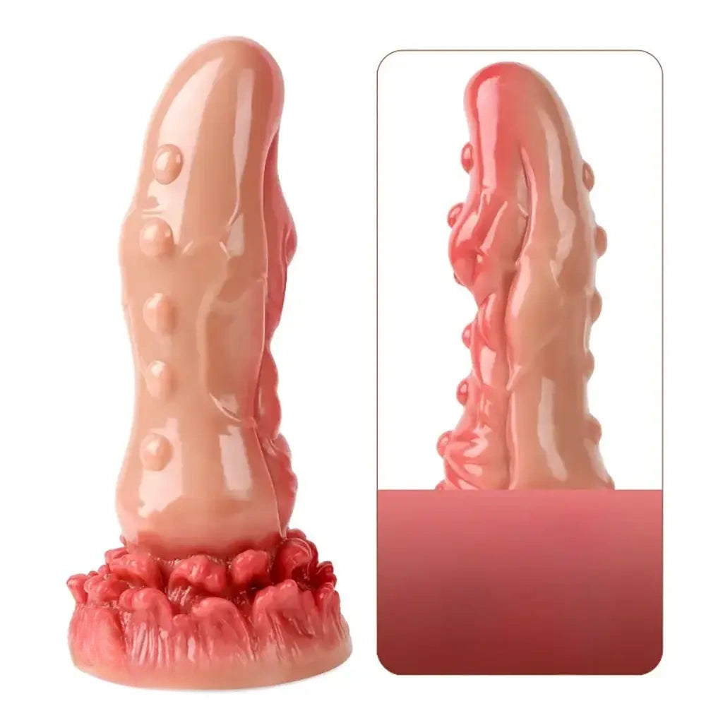 7.28in Spiked Monster Creature Odd Dildo For Simulation Penis