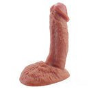 7.28in Super Strong Sucker Hands-free Playing Dildo With Smooth Texture