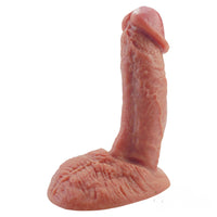 7.28in Super Strong Sucker Hands-free Playing Dildo With Smooth Texture