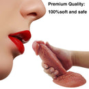 7.28in Super Strong Sucker Hands-free Playing Dildo With Smooth Texture