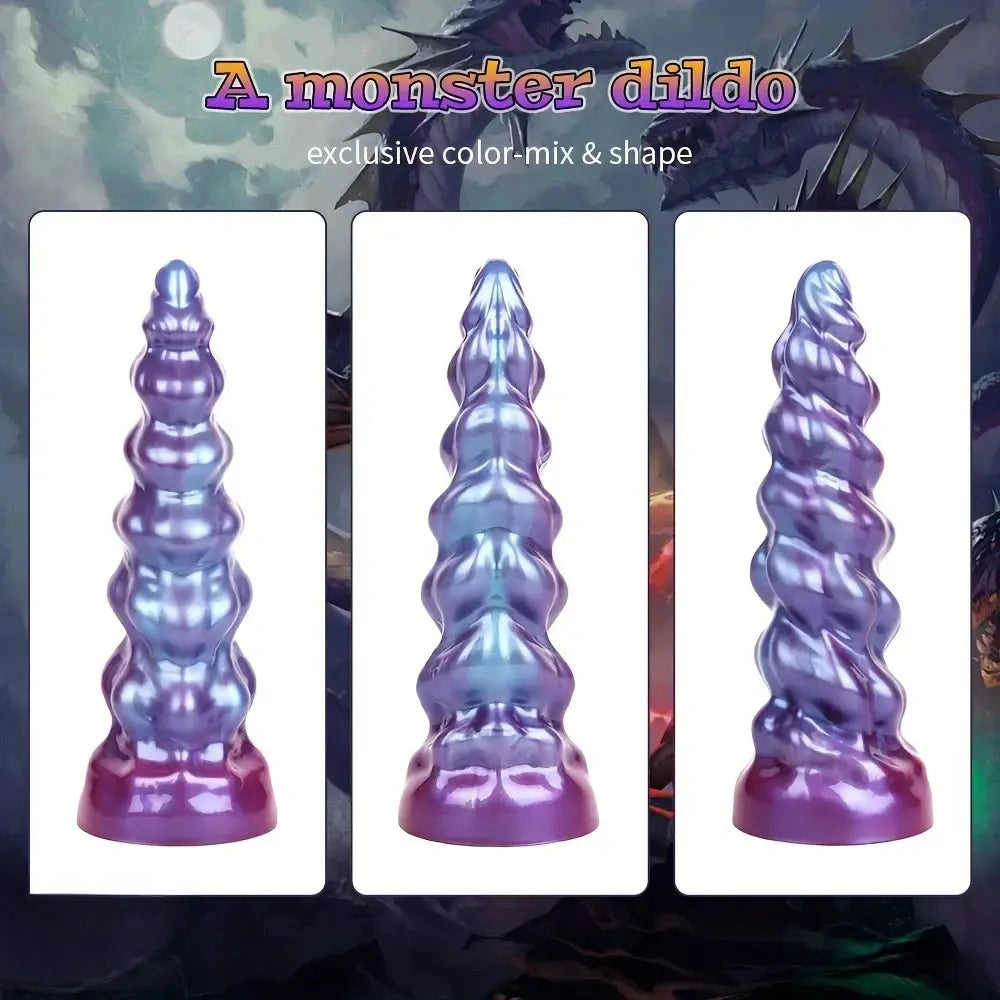 7.2in 10.07in 13.14in Fantasy Monster Silicone Dildo For Women Men Sex Toy