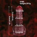 7.2in 7.3in Soft Flexible Liquid Silicone Realistic Penis Dildo Sex Toy