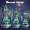 7.2in 8.34in 9.56in Silicone Soft Fantasy Dragon Monster Dildo Love Toy