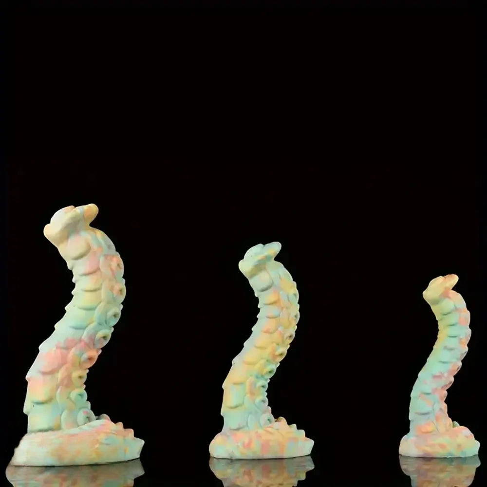 7.2in 8.85in 9.44in Soft Silicone Fantasy Dildo For Prostate Training