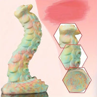 7.2in 8.85in 9.44in Soft Silicone Fantasy Dildo For Prostate Training