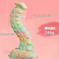 7.2in 8.85in 9.44in Soft Silicone Fantasy Dildo For Prostate Training