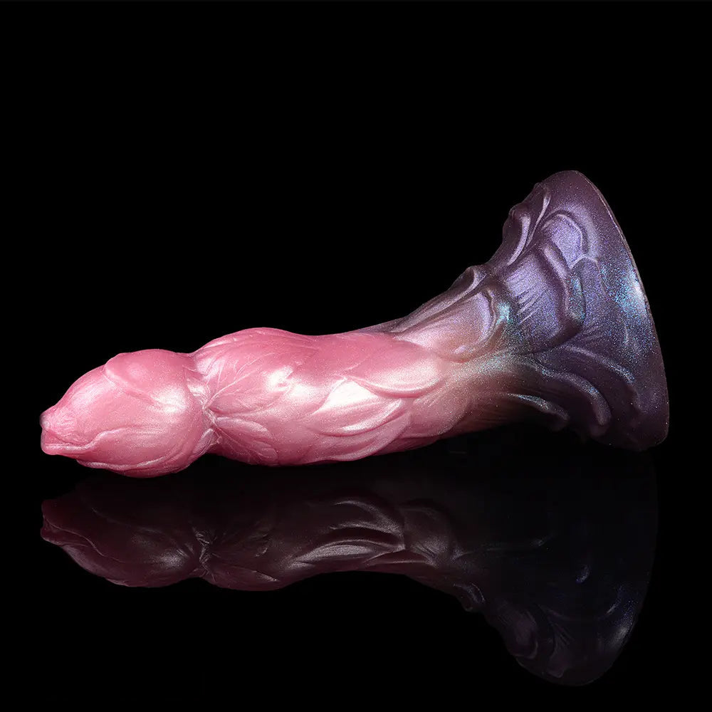 7.2in Dual Density Silicone Fantasy Dildo Pleasure Toy For Men Women