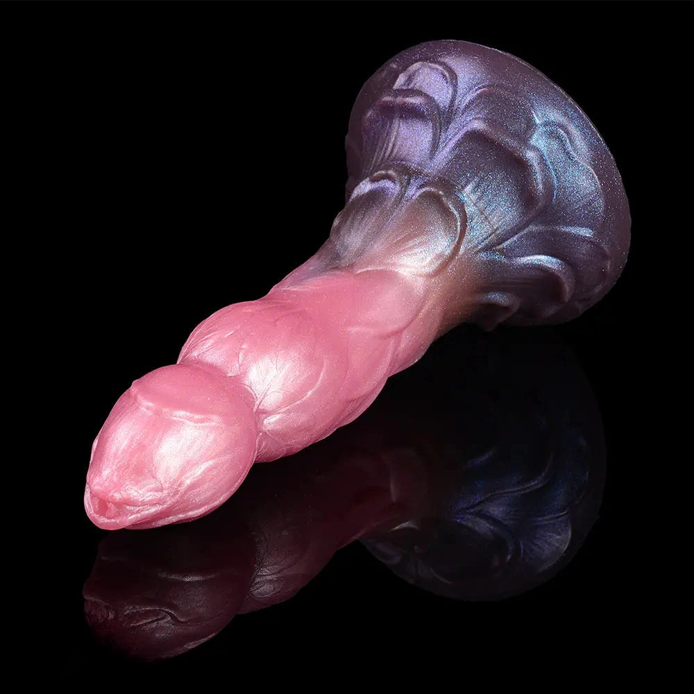 7.2in Dual Density Silicone Fantasy Dildo Pleasure Toy For Men Women