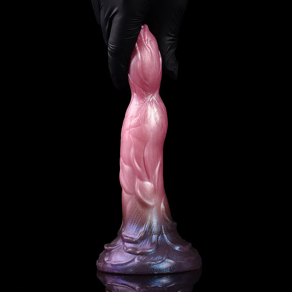 7.2in Dual Density Silicone Fantasy Dildo Pleasure Toy For Men Women