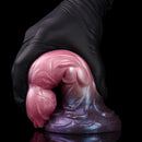 7.2in Dual Density Silicone Fantasy Dildo Pleasure Toy For Men Women