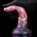 7.2in Dual Density Silicone Fantasy Dildo Pleasure Toy For Men Women