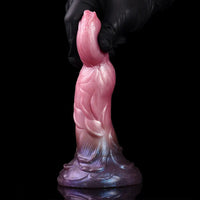 7.2in Dual Density Silicone Fantasy Dildo Pleasure Toy For Men Women