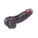 7.2in Dual Density Silicone Soft Real Dildo Ideal For Couples Boyfriend