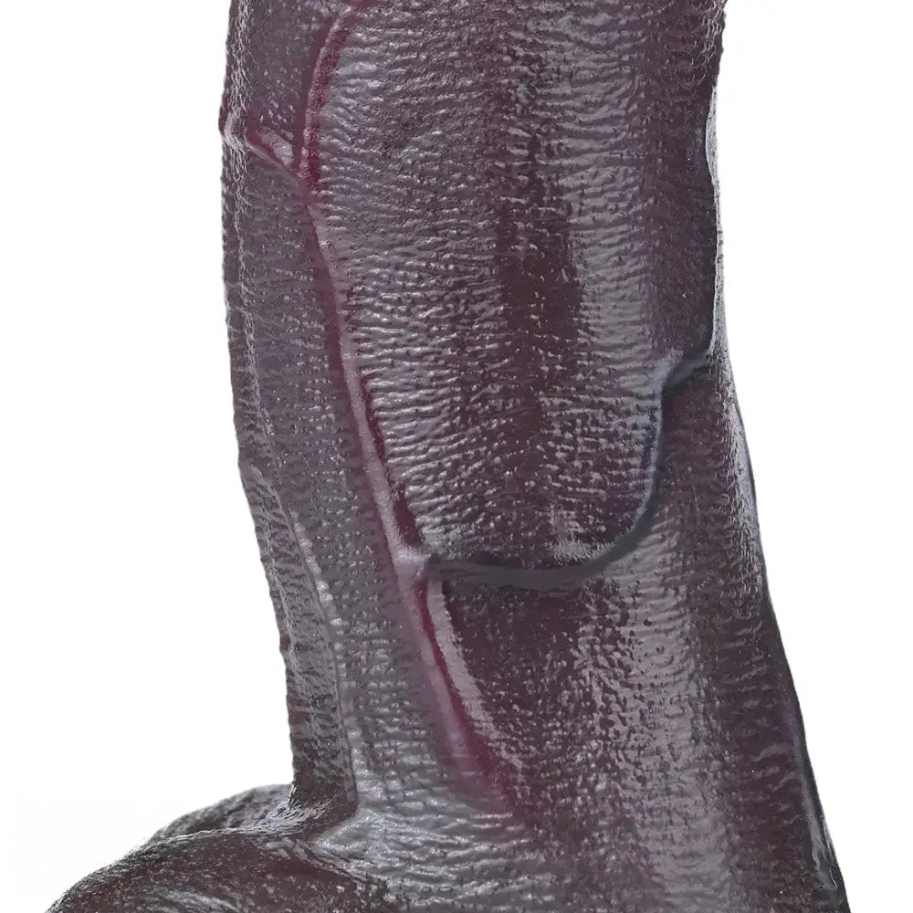 7.2in Dual Density Silicone Soft Real Dildo Ideal For Couples Boyfriend