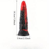 7.2in Fantasy Monster Dildo Penis Sex Toy Female G Spot Masturbator