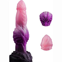 7.2in Fantasy Monster Silicone Dildo Self-Retreative Sexual Cock Tool