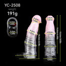 7.32in Horse Cock Sleeve Dildo Thickening Penis Sleeve Soft Armor Style