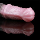 7.32in Horse Cock Sleeve Dildo Thickening Penis Sleeve Soft Armor Style