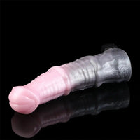 7.32in Horse Cock Sleeve Dildo Thickening Penis Sleeve Soft Armor Style