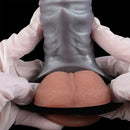 7.32in Horse Cock Sleeve Dildo Thickening Penis Sleeve Soft Armor Style